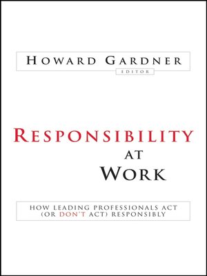 cover image of Responsibility at Work